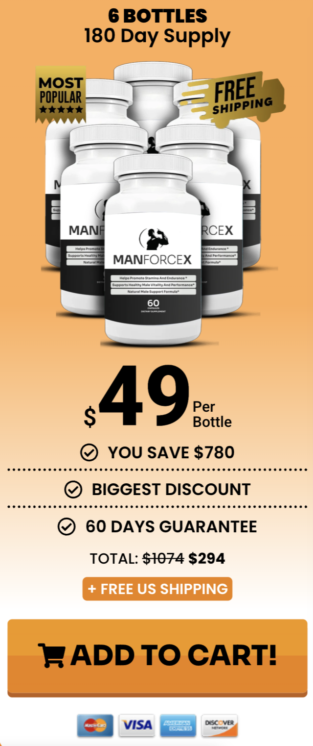 ManForceX Most Popular Package