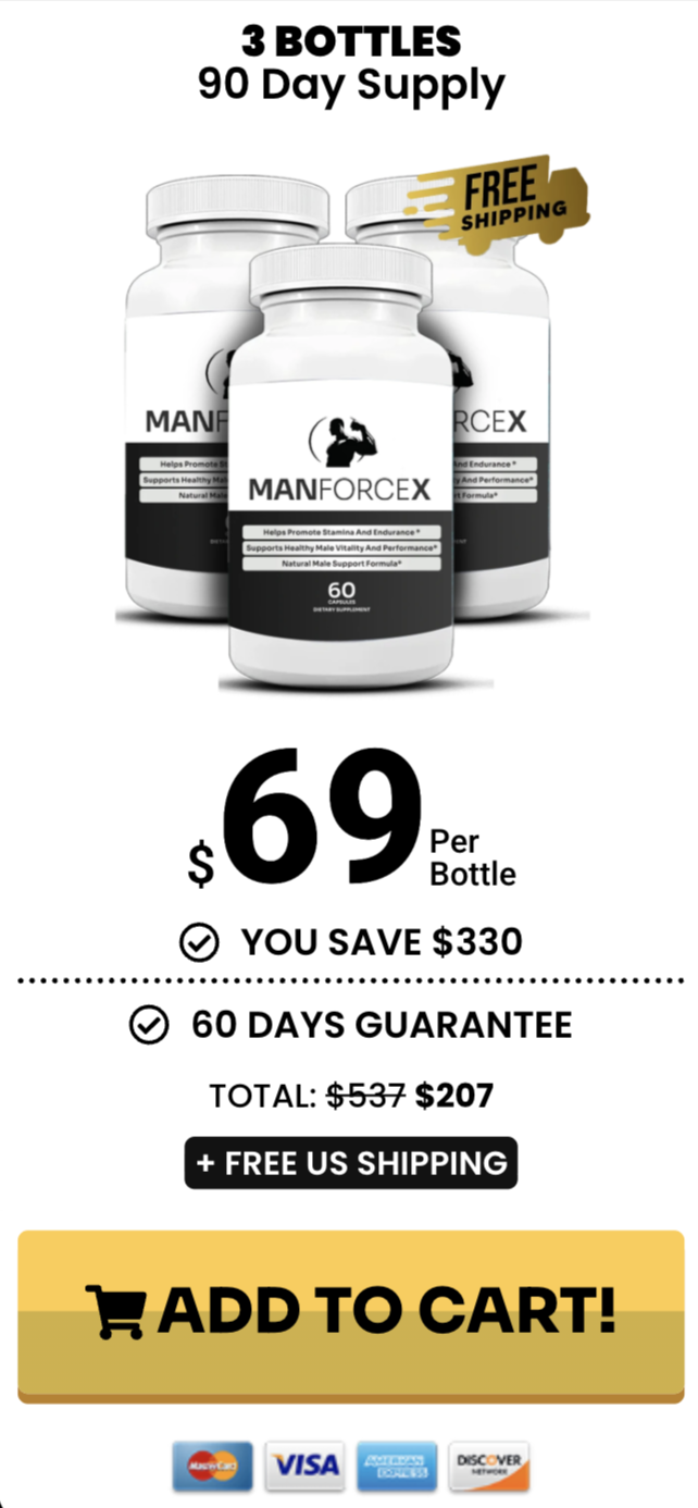 ManForceX Best Value Package