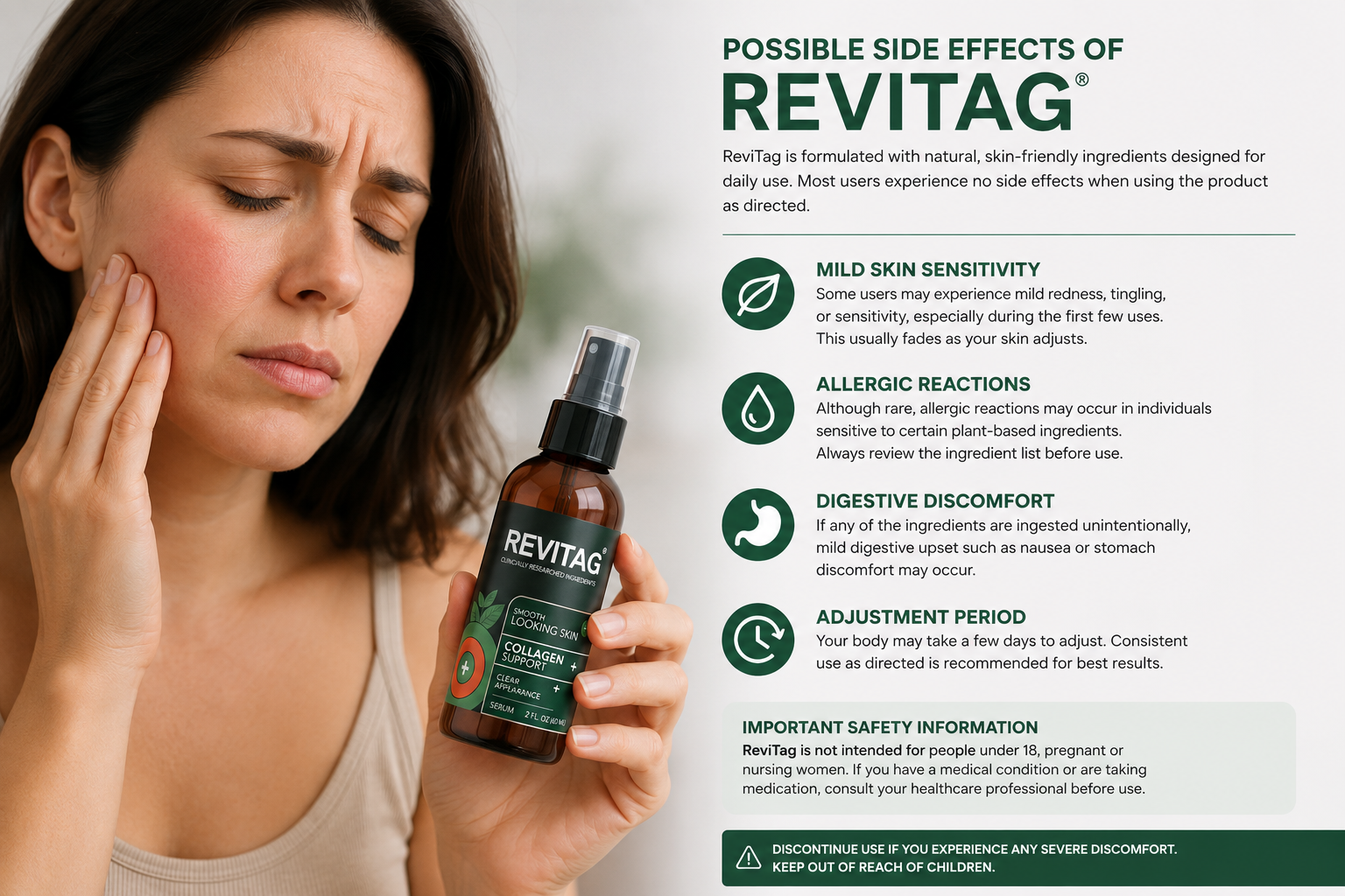 ReviTag quality and safety