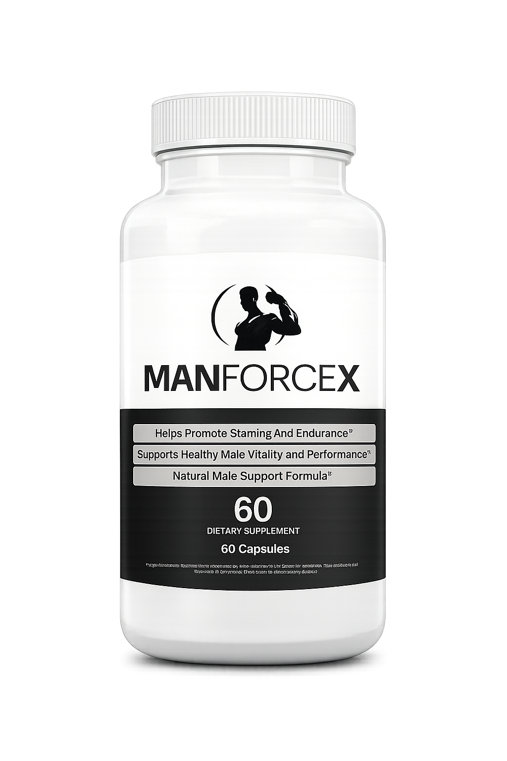 ManForceX supplement bottle