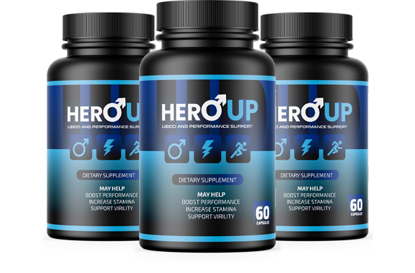 Hero UP 3 bottles — 90 day supply