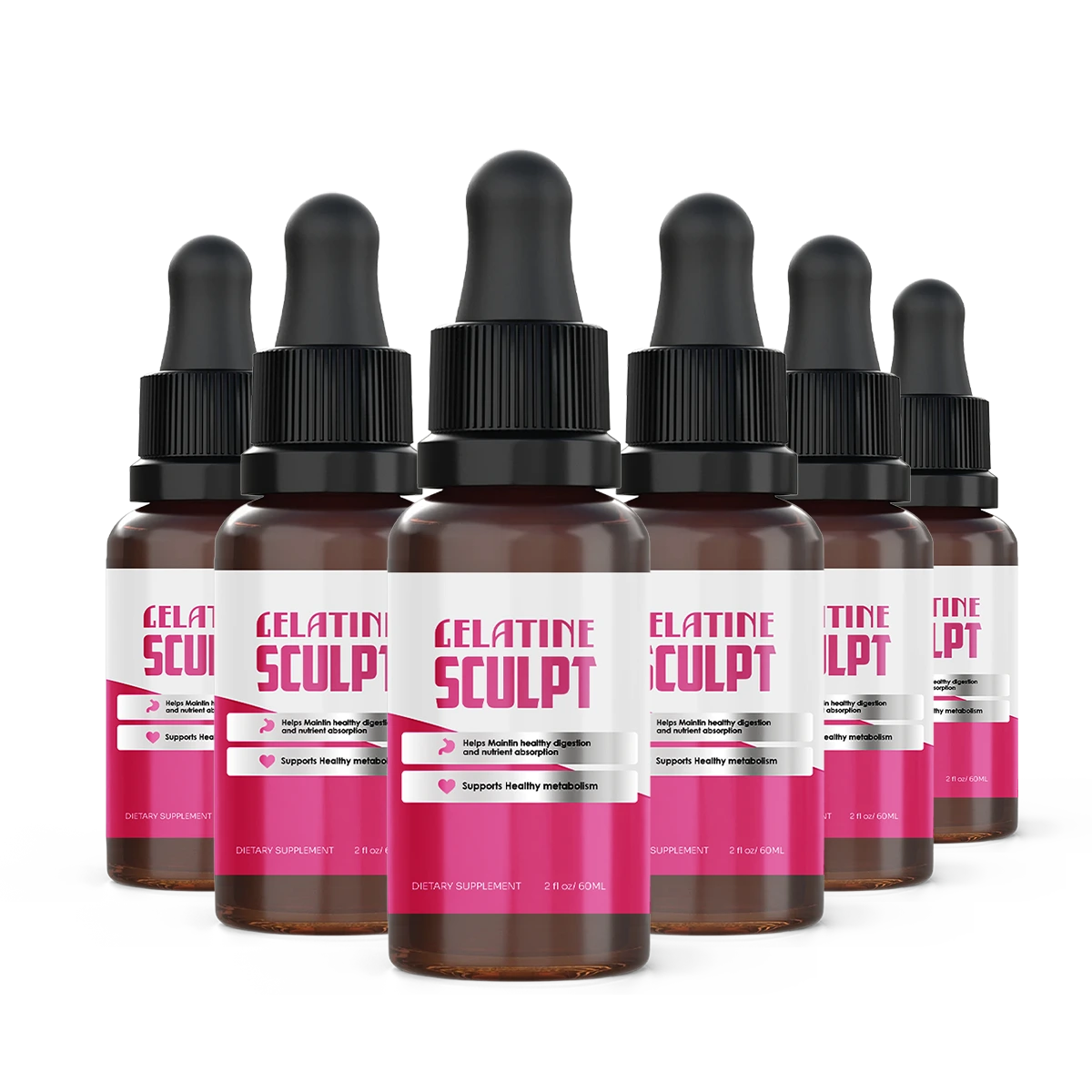 Gelatine Sculpt 6-bottle package
