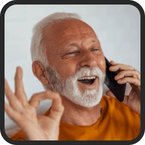 Customer perspective — male profile, men's wellness