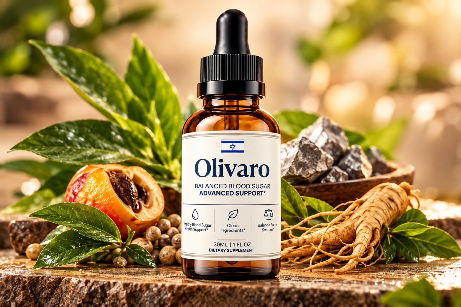 Olivaro supplement among natural ingredients